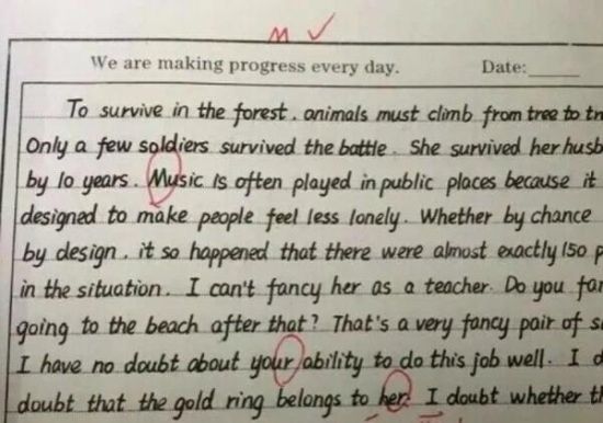 逆天！衡水中学生手写英语作文堪比印刷体一起来感受下