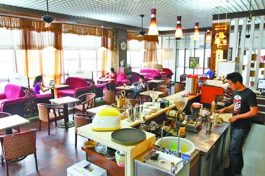  围观大学城各高校的霸气地儿 